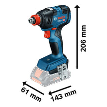 Llave De Impacto Inalámbrica ¼ Y ½  Bosch Gdx 18v-200 18v